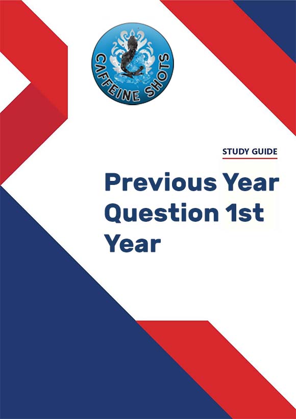 Previous Year Question 1st Year